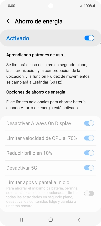 Pulsa la tecla de inicio para terminar y regresar a la pantalla de inicio. Pulsa la tecla de inicio para terminar y regresar a la pantalla de inicio.