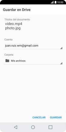 Pulsa GUARDAR.