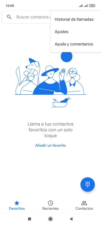 Pulsa Ajustes.