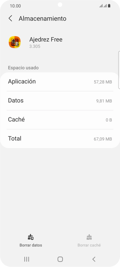 Pulsa la tecla de inicio para terminar y regresar a la pantalla de inicio. Pulsa la tecla de inicio para terminar y regresar a la pantalla de inicio.