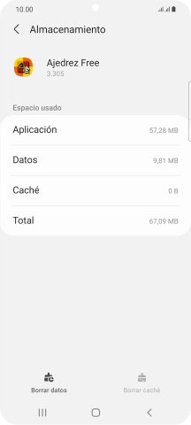 Pulsa la tecla de inicio para terminar y regresar a la pantalla de inicio. Pulsa la tecla de inicio para terminar y regresar a la pantalla de inicio.