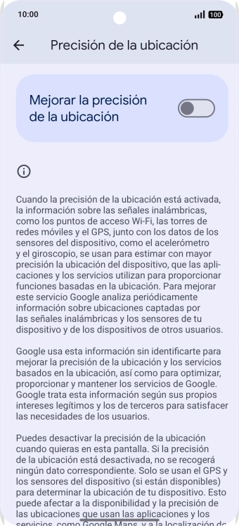 Si pulsas el indicador junto a Si pulsas el indicador junto a