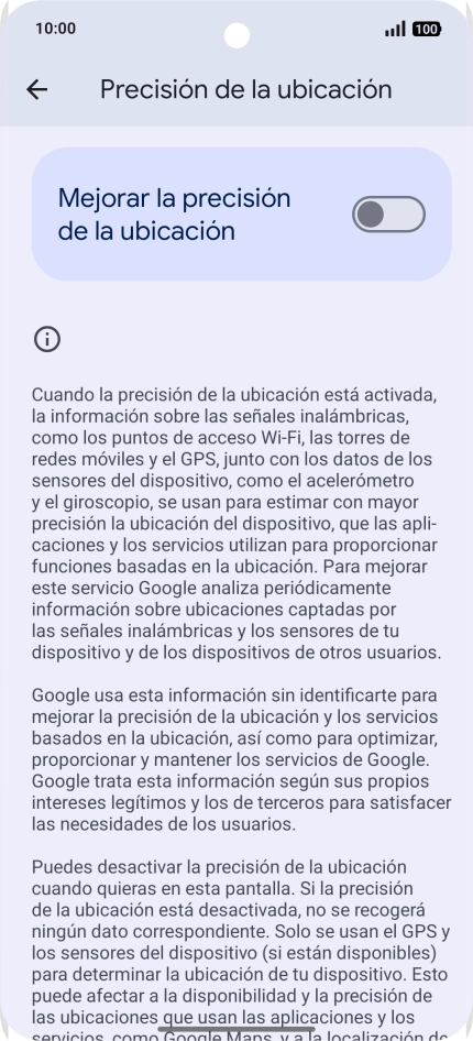 Si pulsas el indicador junto a Si pulsas el indicador junto a