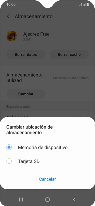 Pulsa el nombre de la tarjeta de memoria. Pulsa el nombre de la tarjeta de memoria.