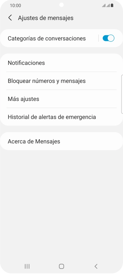 Pulsa Más ajustes. Pulsa Más ajustes.