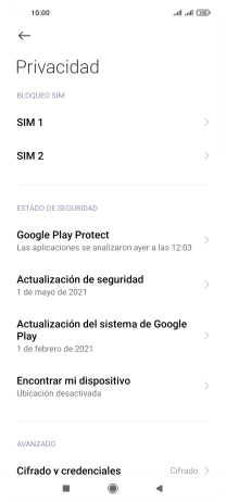 Pulsa la tarjeta SIM deseada. Pulsa la tarjeta SIM deseada.