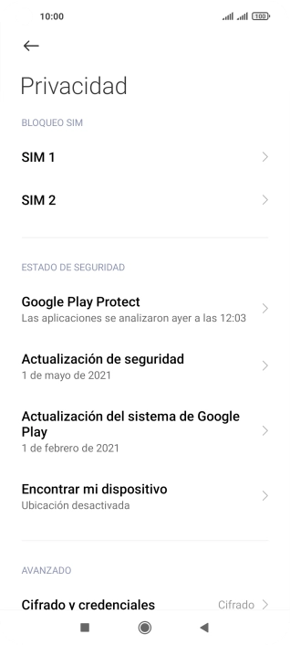 Pulsa la tarjeta SIM deseada. Pulsa la tarjeta SIM deseada.
