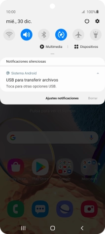 Pulsa Toca para otras opciones USB.. Pulsa Toca para otras opciones USB..
