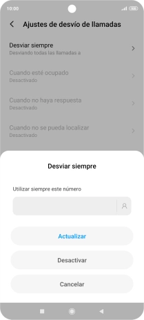 Pulsa Desactivar. Pulsa Desactivar.