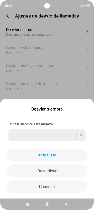 Pulsa Desactivar. Pulsa Desactivar.