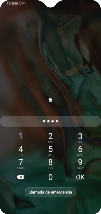 Si lo solicita el teléfono, introduce el código PIN y pulsa OK. Si lo solicita el teléfono, introduce el código PIN y pulsa OK.