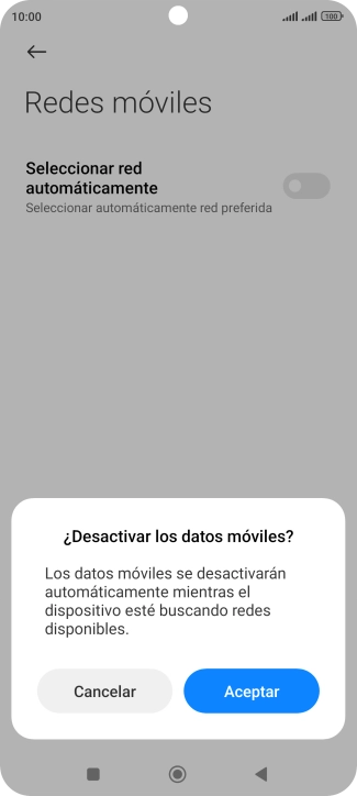 Pulsa Aceptar y espera mientras el teléfono está buscando redes. Pulsa Aceptar y espera mientras el teléfono está buscando redes.