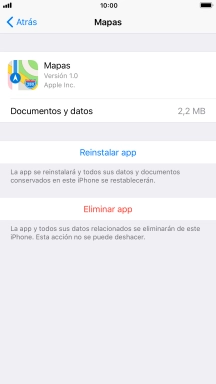 Pulsa la tecla de inicio para terminar y regresar a la pantalla de inicio. Pulsa la tecla de inicio para terminar y regresar a la pantalla de inicio.