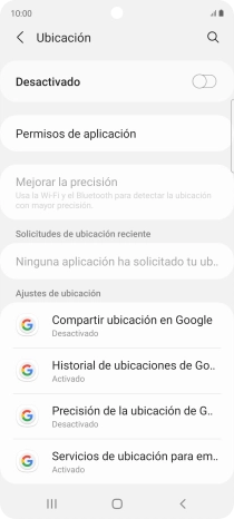 Pulsa el indicador para activar o desactivar la función. Pulsa el indicador para activar o desactivar la función.