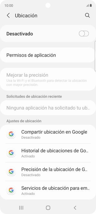 Pulsa el indicador para activar o desactivar la función. Pulsa el indicador para activar o desactivar la función.