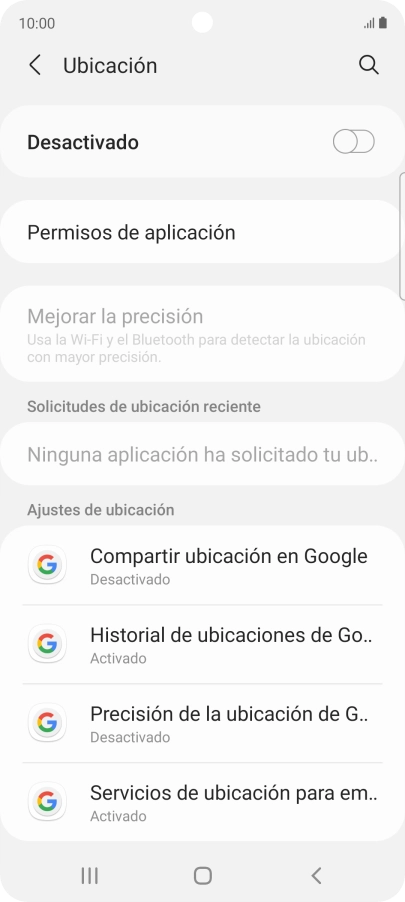 Pulsa el indicador para activar o desactivar la función. Pulsa el indicador para activar o desactivar la función.