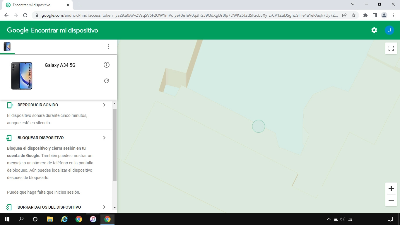 Haz clic en el dispositivo deseado.