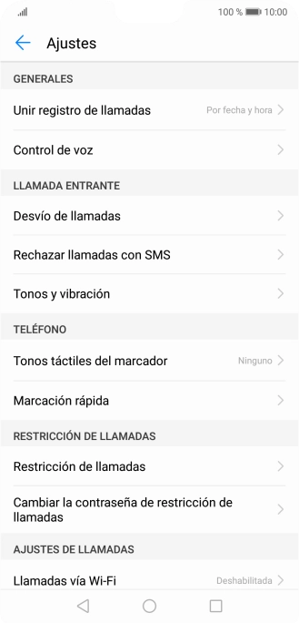 Pulsa Desvío de llamadas. Pulsa Desvío de llamadas.