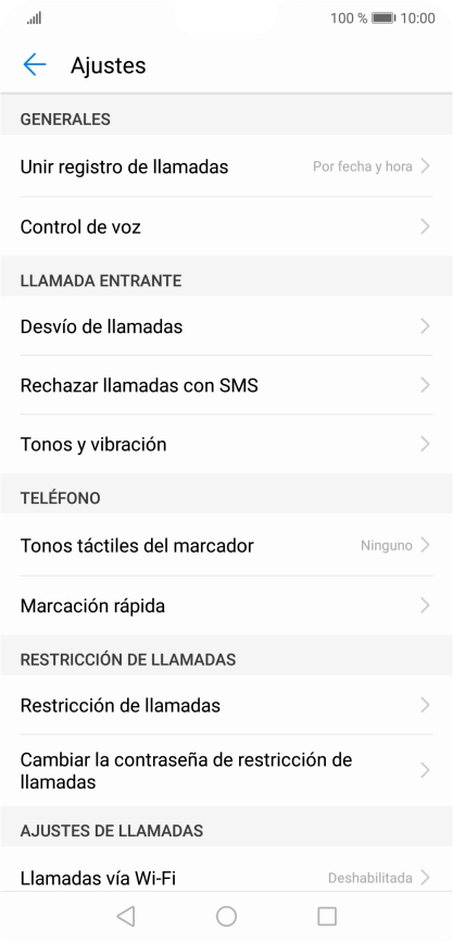Pulsa Desvío de llamadas. Pulsa Desvío de llamadas.