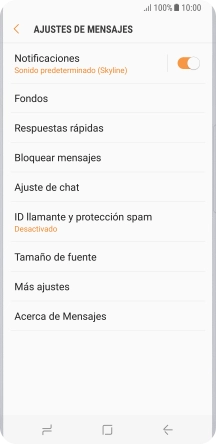 Pulsa Más ajustes. Pulsa Más ajustes.