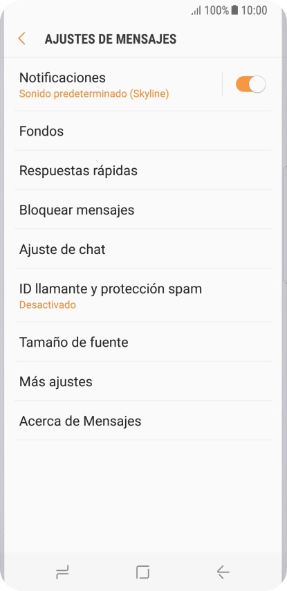 Pulsa Más ajustes. Pulsa Más ajustes.