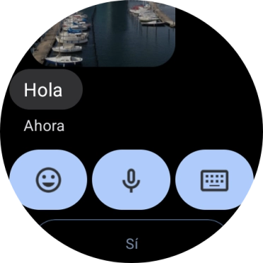 Pulsa el icono de micrófono. Pulsa el icono de micrófono.