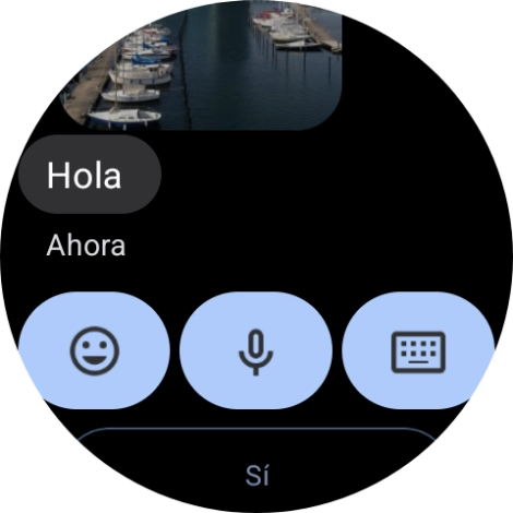 Pulsa el icono de micrófono. Pulsa el icono de micrófono.
