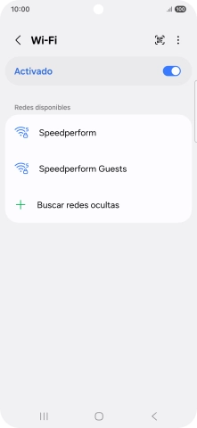 Pulsa la red wifi deseada. Pulsa la red wifi deseada.