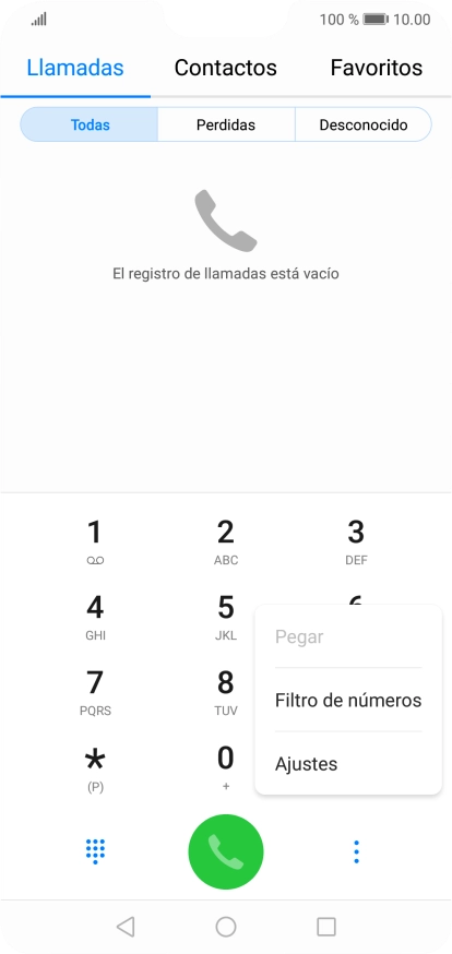 Pulsa Ajustes. Pulsa Ajustes.