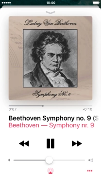 Pulsa la flecha hacia la derecha para ir al archivo de música siguiente. Pulsa la flecha hacia la derecha para ir al archivo de música siguiente.