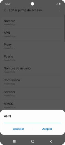 Introduce airtelwap.es y pulsa Aceptar. Introduce airtelwap.es y pulsa Aceptar.