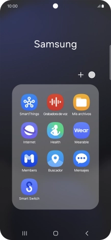 Abre una app que sea compatible con esta función, por ejemplo, Mensajes. Abre una app que sea compatible con esta función, por ejemplo, Mensajes.