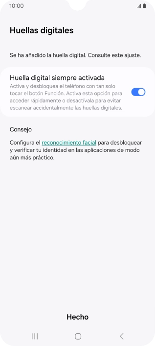 Pulsa Hecho.