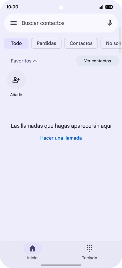 Pulsa el icono de menú. Pulsa el icono de menú.