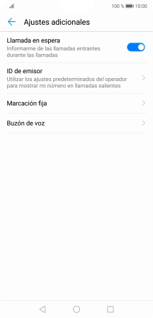 Pulsa Marcación fija.