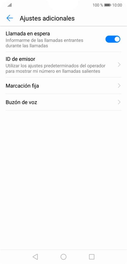 Pulsa Marcación fija.