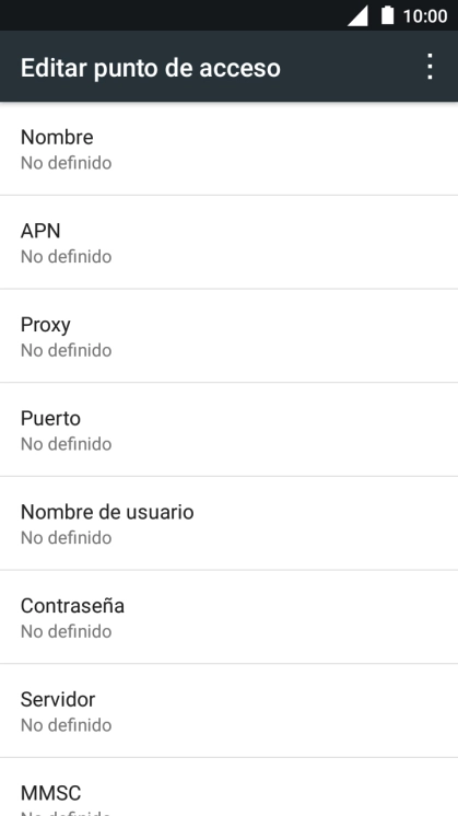 Pulsa Nombre. Pulsa Nombre.