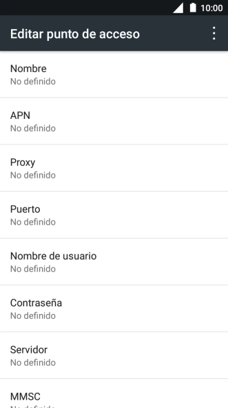 Pulsa Nombre. Pulsa Nombre.