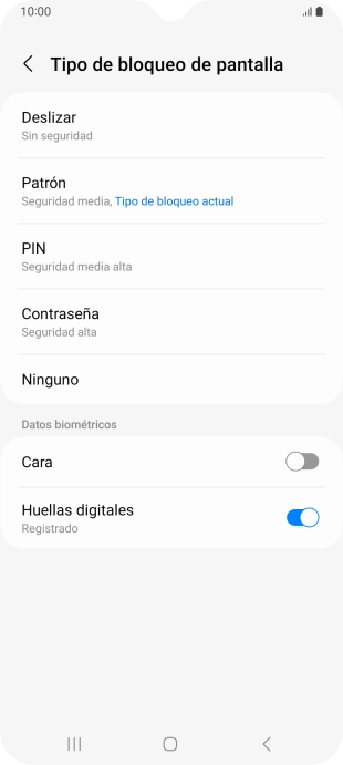 Pulsa Ninguno. Pulsa Ninguno.
