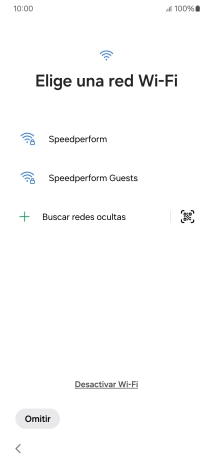 Pulsa la red wifi deseada. Pulsa la red wifi deseada.