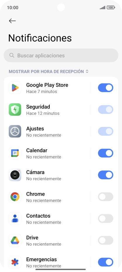 Pulsa la app deseada. Pulsa la app deseada.