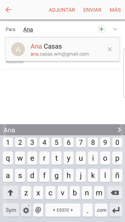 Pulsa el contacto deseado. Pulsa el contacto deseado.