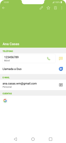 Pulsa el número de teléfono. Pulsa el número de teléfono.
