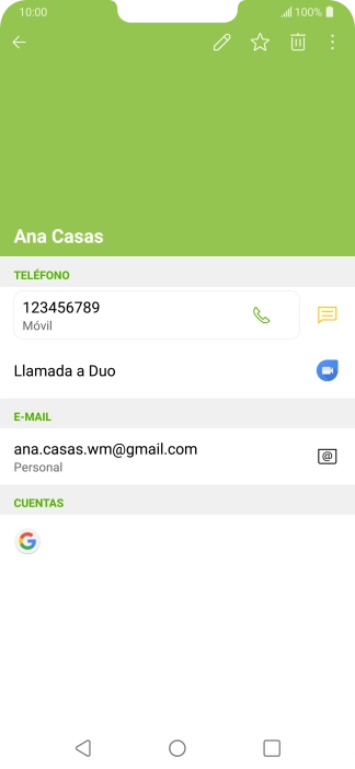 Pulsa el número de teléfono. Pulsa el número de teléfono.