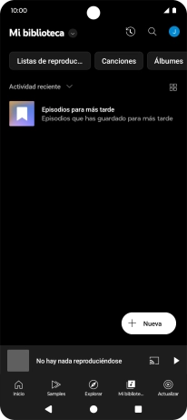 Pulsa la lista desplegable. Pulsa la lista desplegable.