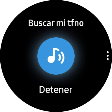Pulsa Detener cuando hayas encontrado el teléfono. Pulsa Detener cuando hayas encontrado el teléfono.