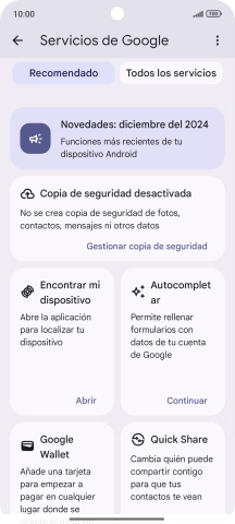 Pulsa Encontrar mi dispositivo. Pulsa Encontrar mi dispositivo.