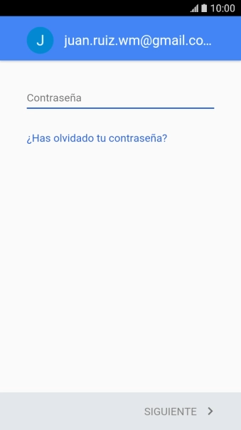 Pulsa en el campo de escritura e introduce la contraseña de tu cuenta de Google. Pulsa en el campo de escritura e introduce la contraseña de tu cuenta de Google.