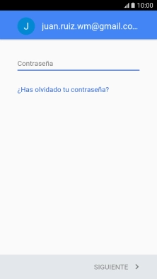 Pulsa en el campo de escritura e introduce la contraseña de tu cuenta de Google. Pulsa en el campo de escritura e introduce la contraseña de tu cuenta de Google.