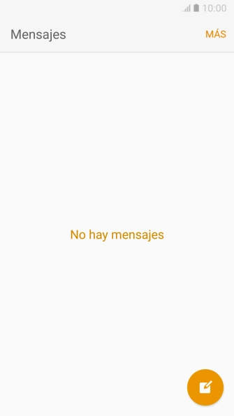 Pulsa el icono de nuevo mensaje.
